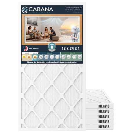 Cabana MERV 8 12x24x1 6-pack