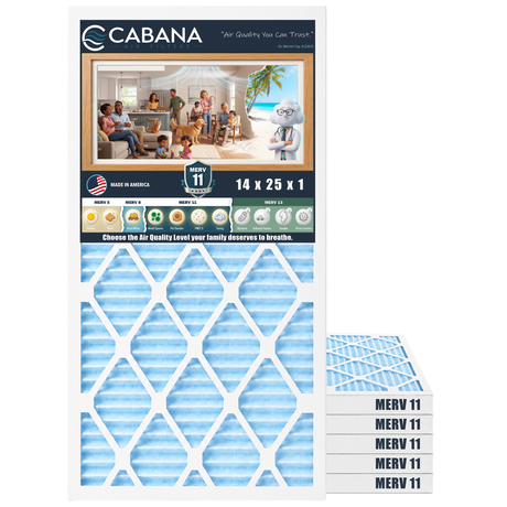 Cabana MERV 11 14x25x1 6-pack