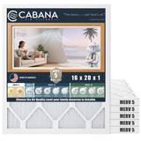 Cabana MERV 5 16x20x1 6-pack