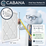 Cabana Filters MERV 8 Air Filter