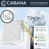 Cabana Filters MERV 8 Air Filter