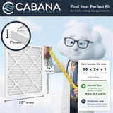 Cabana Filters MERV 8 Air Filter