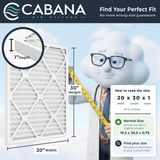Cabana Filters MERV 8 Air Filter